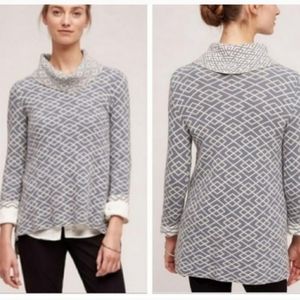Anthropologie Moth Galena Cowl Neck Sweater